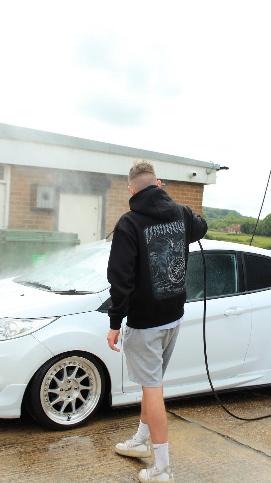 Ruins Hoodie - Black