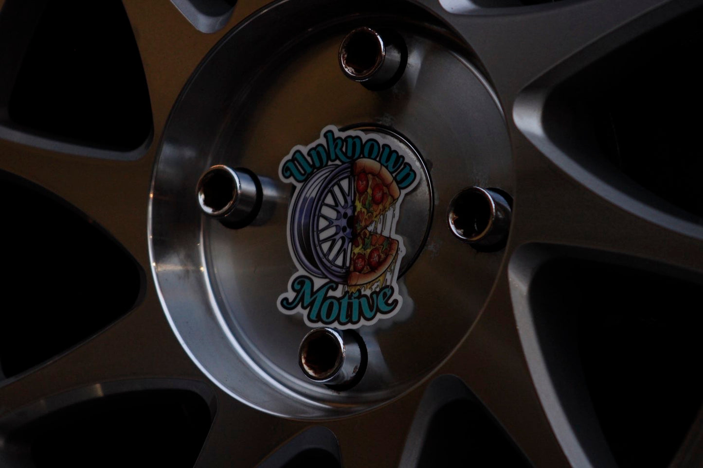 Deep dish sticker
