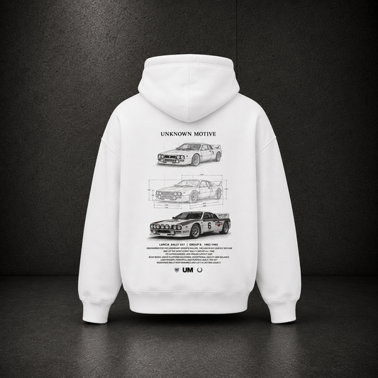 Lancia Hoodie - White