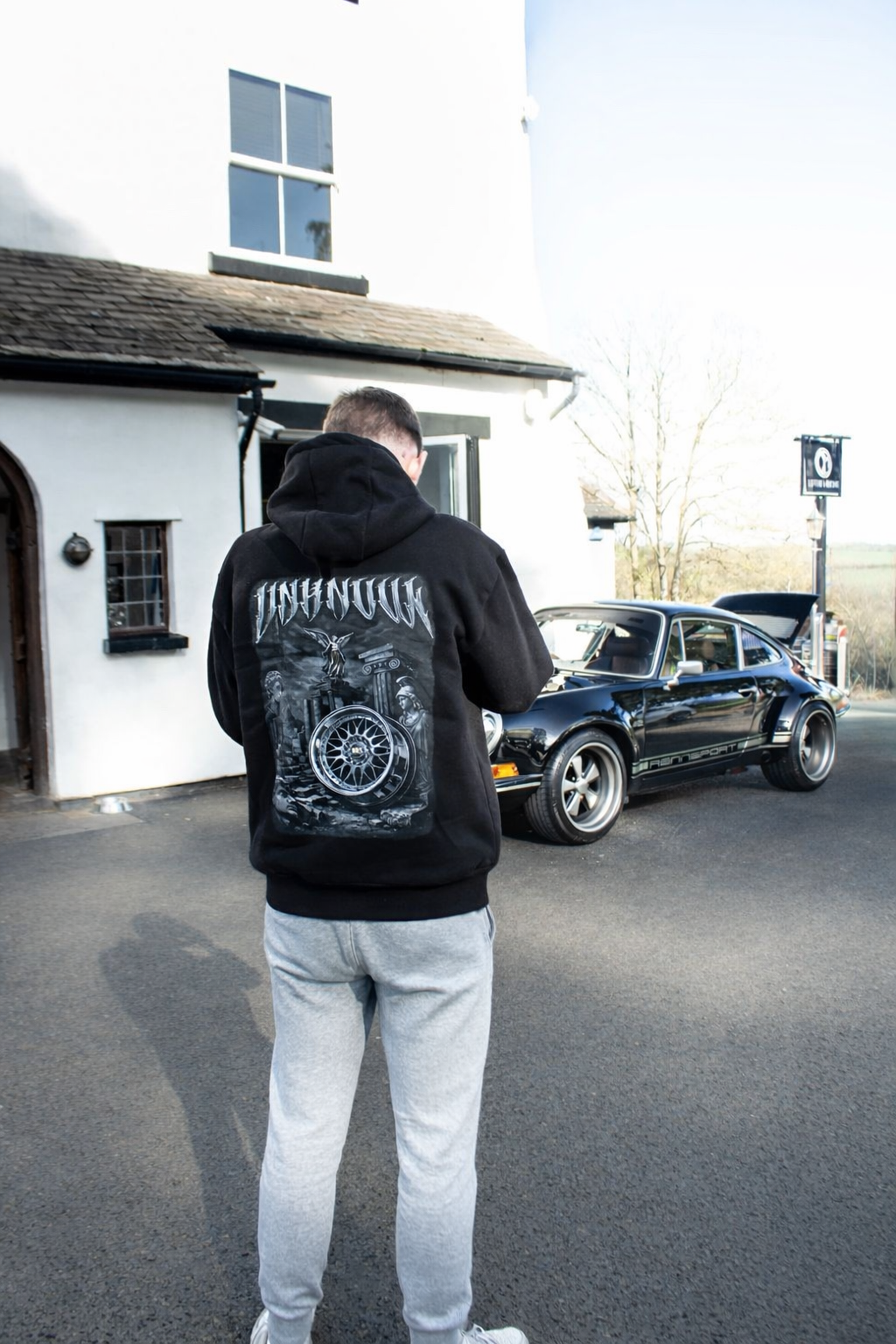 Ruins Hoodie - Black