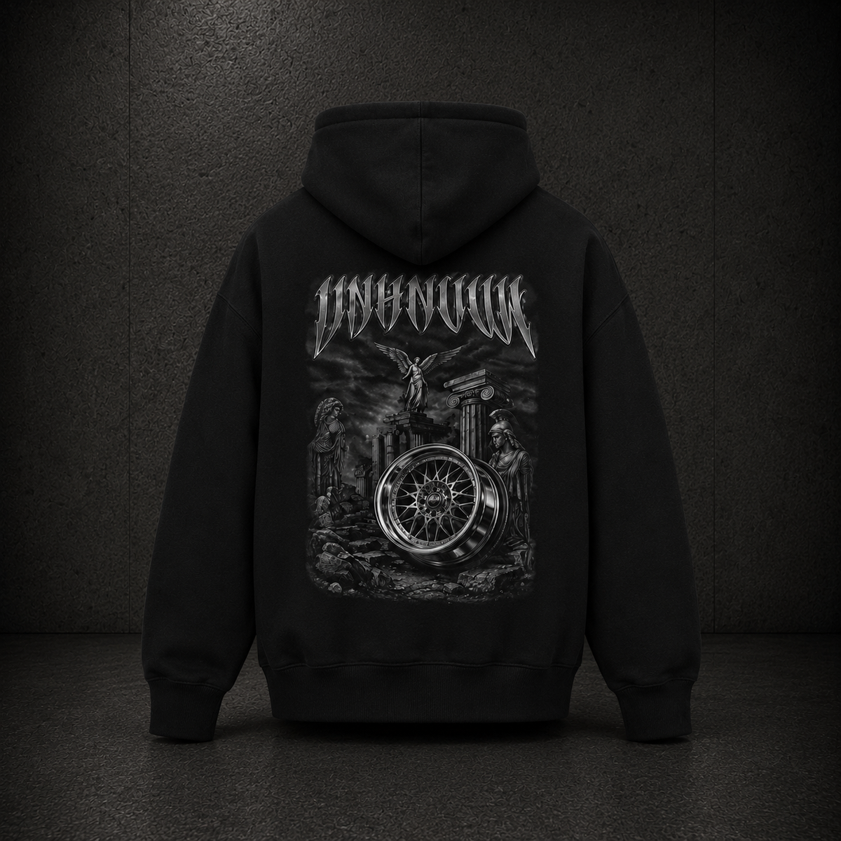 Ruins Hoodie - Black