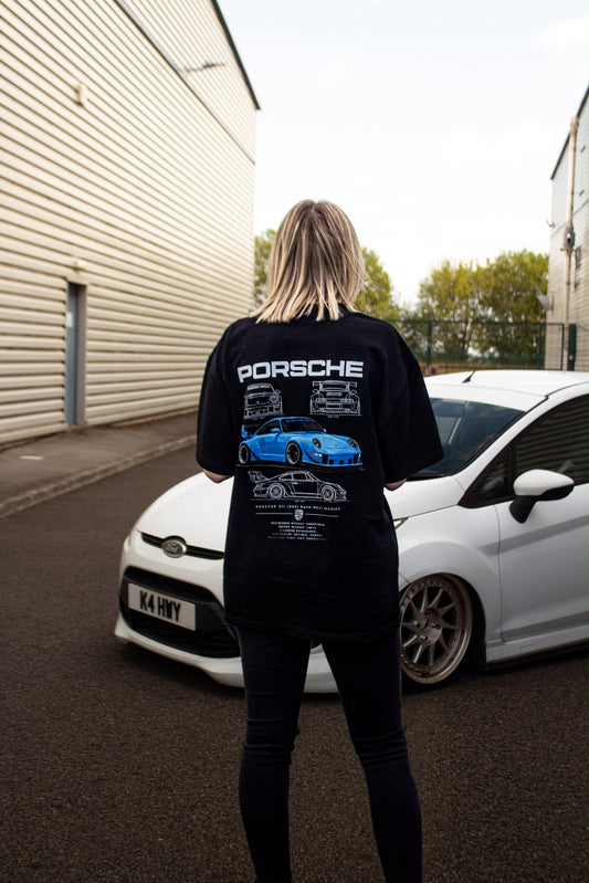 Porsche Tee - Black