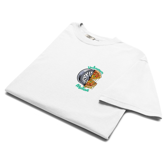 Deep dish tee white